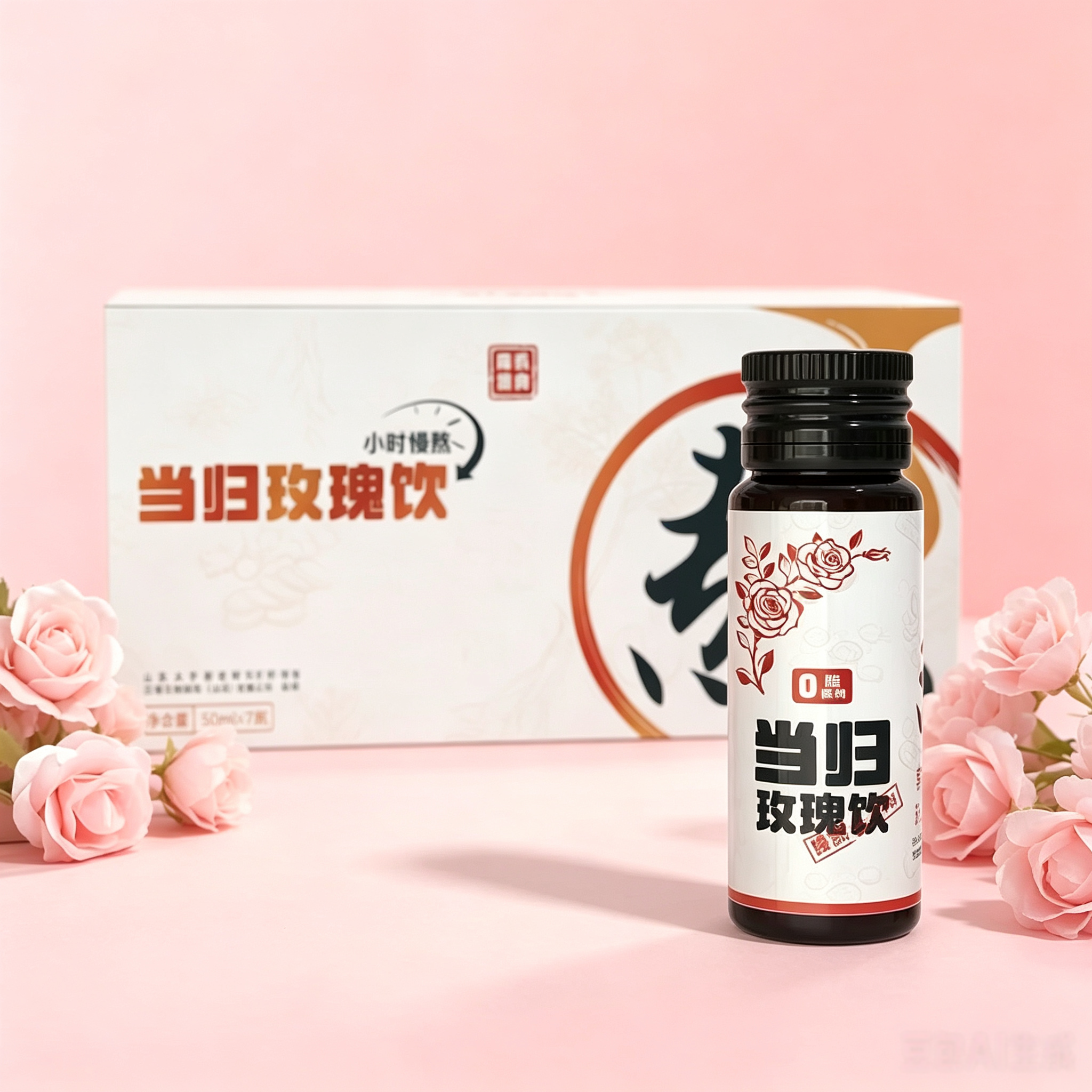 怡悦舒 当归玫瑰饮  50ML*7瓶/盒  门店